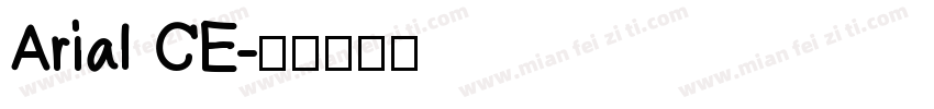 Arial CE字体转换